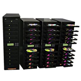 Produplicator 40 Burner Daisy Chain 52X CD Duplicator Machine + Removable 500GB Hard Disk... by Produplicator