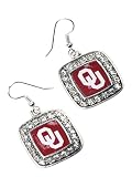 Licensed University of Oklahoma Sooners Dangle Earrings Fashion Jewelry