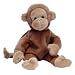TY Beanie Baby - BONGO the Monkey (Dark Brown Tail Version)