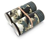 Box Play for Kids Green Camo Binoculars Toilet Paper Roll Stickers