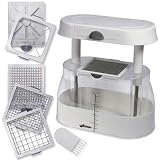 New Prago Weston Multi Chopper 1/2inch Slicing 1/4inch Dicing Apple Core Wedge Measuring Guide