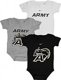 Army West Point Black Knights Nike Baby Onesie 3-pk