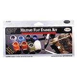 Testors Military Flat Enamel Paint Set
