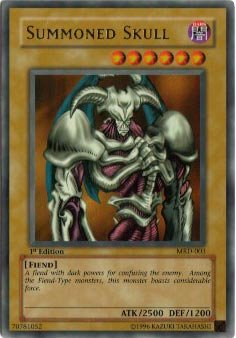 2002 Metal Raiders Unlimited MRD-3 Summoned Skull UR 2002 Metal Raiders Unlimited MRD-3 Summoned Skull UR