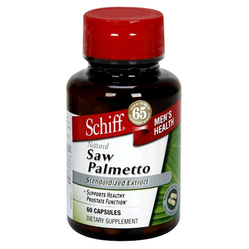 Schiff Saw Palmetto, Capsules, 60 capsules (Pack of 2) by Schiff