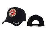 Golf Cap with 3 Official U.S. Marine Corps Logos