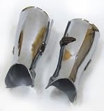Steel Short Leg Armor: Medieval Knight Costume