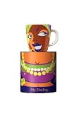 Coffee Mug, My Darling, Carnival Face, Porcelain Coffee Mug w/ Fun Matching Cylinder Gift Box
