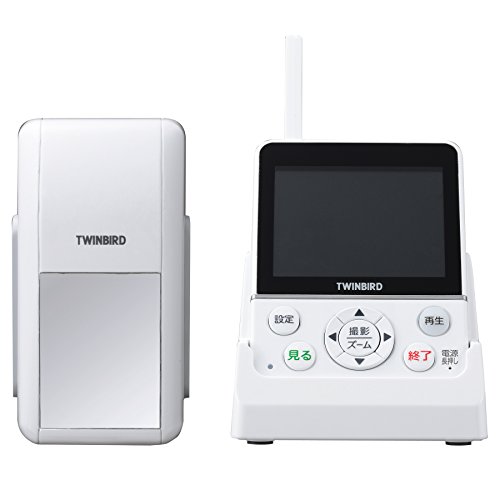 TWINBIRD DONATA ドアスコープモニター＆ルームカメラ ホームセキュリティーシリーズ ワイヤレス・ドアスコープ