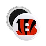 CINCINNATI BENGALS 2 NFL Logo Souvenir Magnet 2.25" Free Shipping
