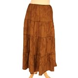 Wealth of Nations Tobbacco Cotton Skirt - 14