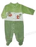 In The Forest Velour Footie