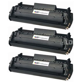 LD © Canon Remanufactured #104 (FX9/FX10) Set of 3 Black Laser Toner Cartridges