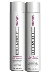 Paul Mitchell Strength Super Strong Daily Shampoo and Conditioner 10.14 oz (300 ml)