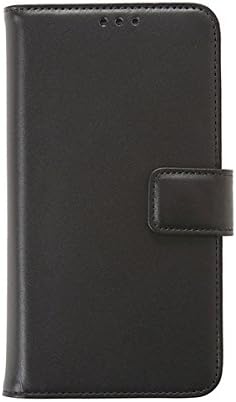 Samsung Galaxy S6 Edge Plus Case Genuine Leather Wallet Case Naborsa Case S6 Edge Plus (Black)