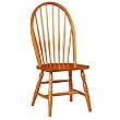 Carolina Cottage 969-EP Colonial Windsor Chair, English Pine