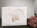 Calla Lily Design Guest Book with Crystal Accents