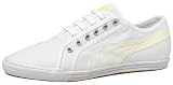 Puma Womens Crete Trainer White/Fluorescent Yellow