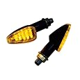 Universal Street Sport Motorcycle Dirt Bike Dual Sport LED Turn signals Blinker for Yamaha R1 R6 FZ6 FZ1 Suzuki DR 350 DRZ 400 650 KTM EXC SMR IC4 Duke SX SXC Honda Kawasaki BMW Buell
