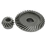 uxcell グラインダーギア　モーター　スペア　グレー　電源ツール　2個入 LG 100