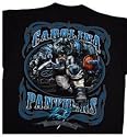 Carolina Panthers Running Back Adult Football 2-Sided T-Shirt