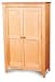 Double Door Cabinet with Wooden Doors