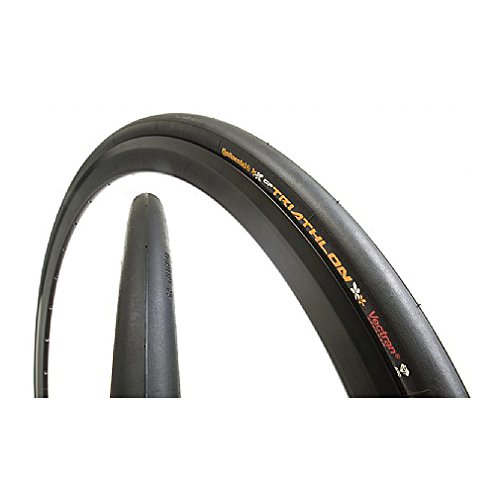 Continental Grand Prix Triathlon Bicycle Tire with Black Chili 650x23