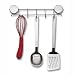 Better Houseware Magnetic Hook Rack, Stainless