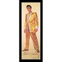 Elvis Gold Framed - 12 x 36"