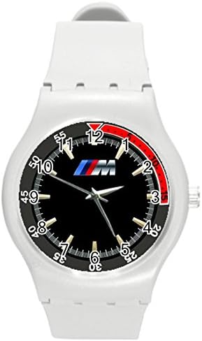 Mens Bmw Power Carbon Round Plastic Sport Watch