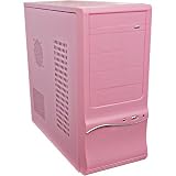 Review Fast-tek  / 3310 Shiny Piano Pink Mid Tower Case 500 Watt