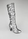 Gathered Button Tab Boot