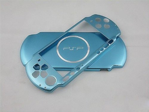 【全8色】【PSP 3000専用のアルミケース】パッケージ　SONY(ソニー）PSP3000用　メタル（アルミ）ケース　ブルー (783 4)