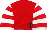 Anna Nicola(アンナニコラ) スイミングキャップ ボーダー柄 (100cm, レッド)