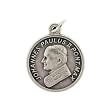 Small Crucifix - Medal - Pope John Paul ii - 3/4in. Height - IMPORTED FROM ITALY