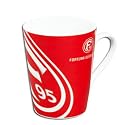 Fortuna Düsseldorf Tasse im Geschenkkarton 400 ml, 400 ml, rot-weiss