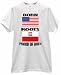 BORN AMERICA USA ROOTS IN POLAND POLISH WARSAW EUROPE NATIVE T SHIRT
