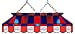 Imperial Los Angeles Clippers Licensed 40-Inch Rectangular Stained Glass Billiard Table Light