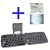 HQRP Wireless Infra Red Travel Keyboard for Compaq iPAQ H3800 H3900 + 2000mAh Battery for HP Compaq iPaq 3800 , 3835 , 3850 , 3870 , 3875 PDA + Screwdriver and Installation MANUAL