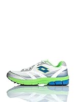 Lotto Zapatillas Running Zenith IV (Blanco / Lima / Azul)