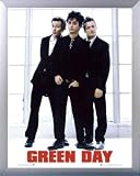 Green Day Mini-Poster und Holz-Rahmen - Suit (c) (50 x 40cm)