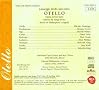 Verdi - Otello / Plácido Domingo, Scotto, Milnes, Levine Verdi - Otello / Plácido Domingo, Scotto, Milnes, Levine