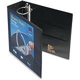 Avery Nonstick Heavy-Duty EZD Reference View 4 Inch Black Binder (79604)