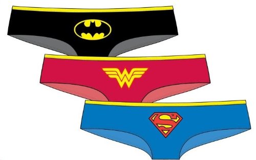 DC Comics Super Heroes Hipster Panties