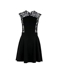 Lace Satin/Silk Skater Dress 