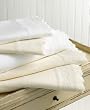 Martha Stewart "Trefoil Border" Standard Pillowcases Cream