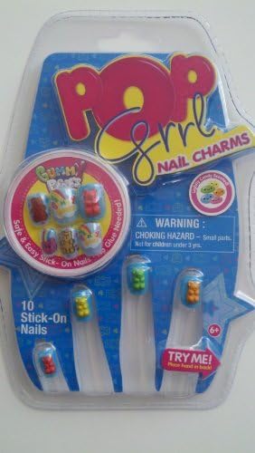 Pop Grrl 3D Nail Charms Gummy Bears #3093 by Pop Grrl