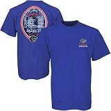 Florida Gators Royal Blue 2008 Football Schedule Graphic T-shirt