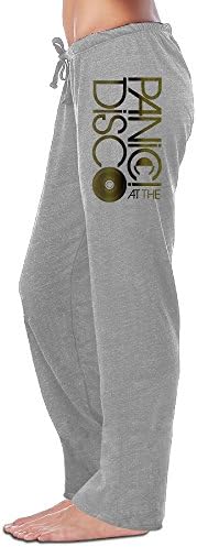 LOMO88 Womens Panic At The Disco Sweatpants/Running Pants/Yoga Pants Ash