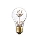 Kiven A60 Antique Vintage Nostalgic 2 Watt LED Light Bulbs E26 Medium Base Warm White(2200k) Christmas Festival Decorative Lamp Bulbs,Energy Saving